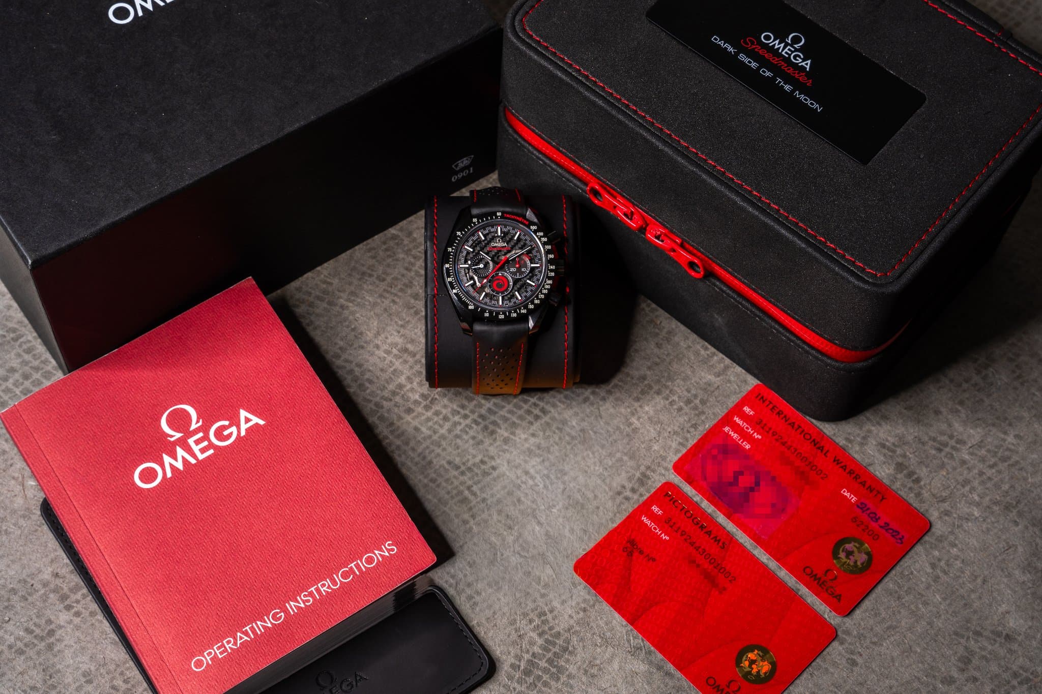 Omega Speedmaster Dark Side of the Moon Team Alinghi (Ref. 311.92.44.30.01.002) — photo 4