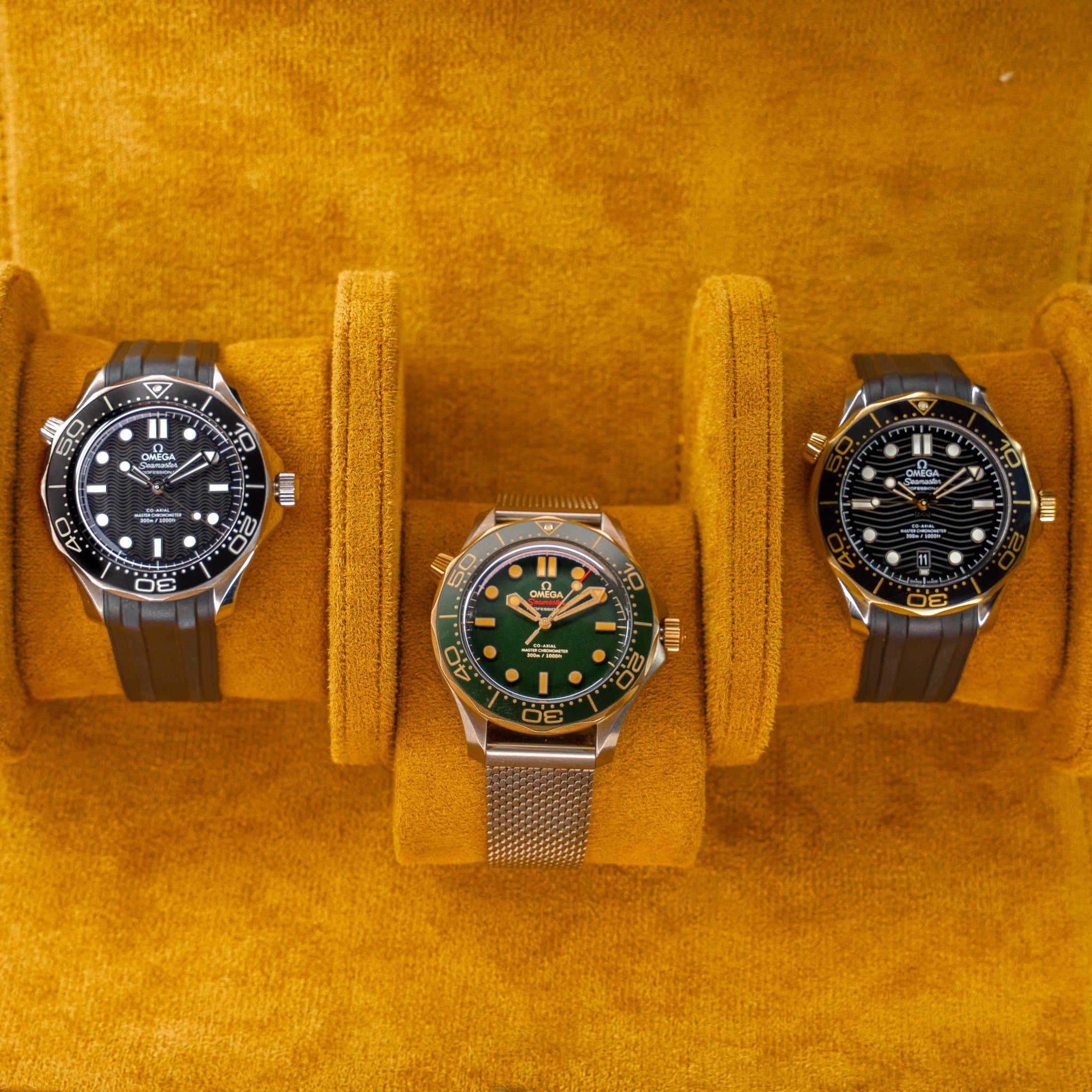 Omega Seamaster Diver 300M Green (Ref. 210.90.42.20.10.001) — photo 4