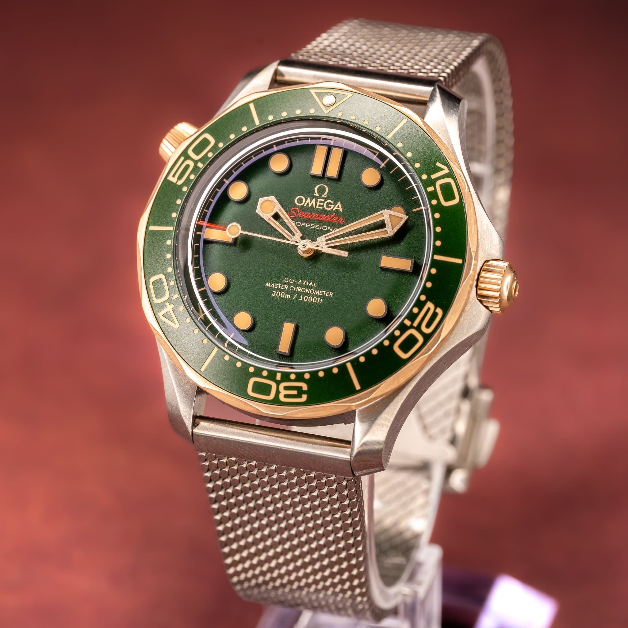 Omega Seamaster Diver 300M Green (Ref. 210.90.42.20.10.001) — photo 6