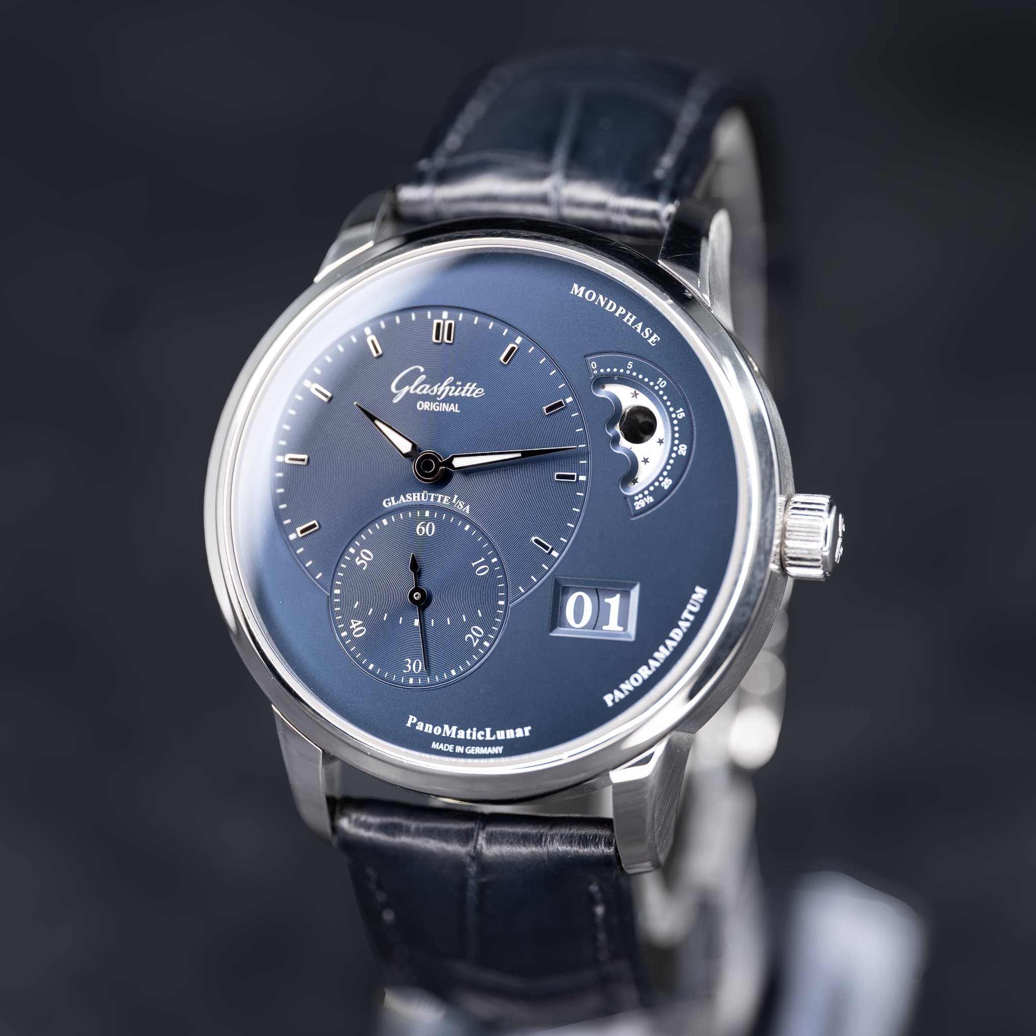 Glashütte Original PanoMaticLunar Blue (Ref. 1-90-02-46-32-35) — photo 8