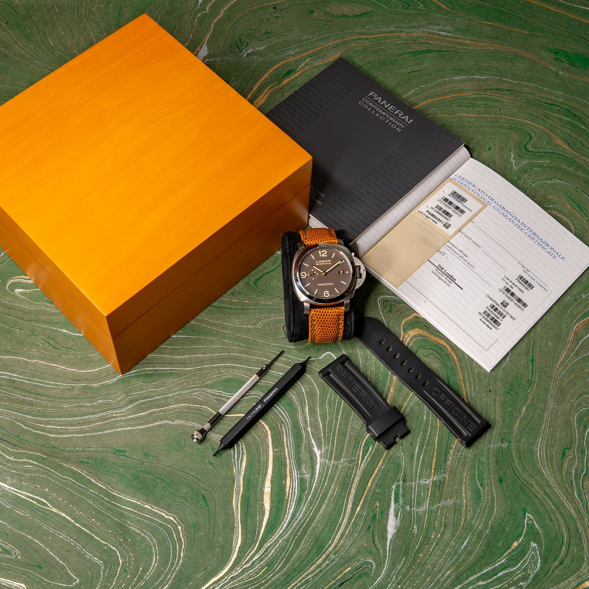Panerai Luminor Marina 1950 3 Days Titanio (Ref. pam00351) — photo 15