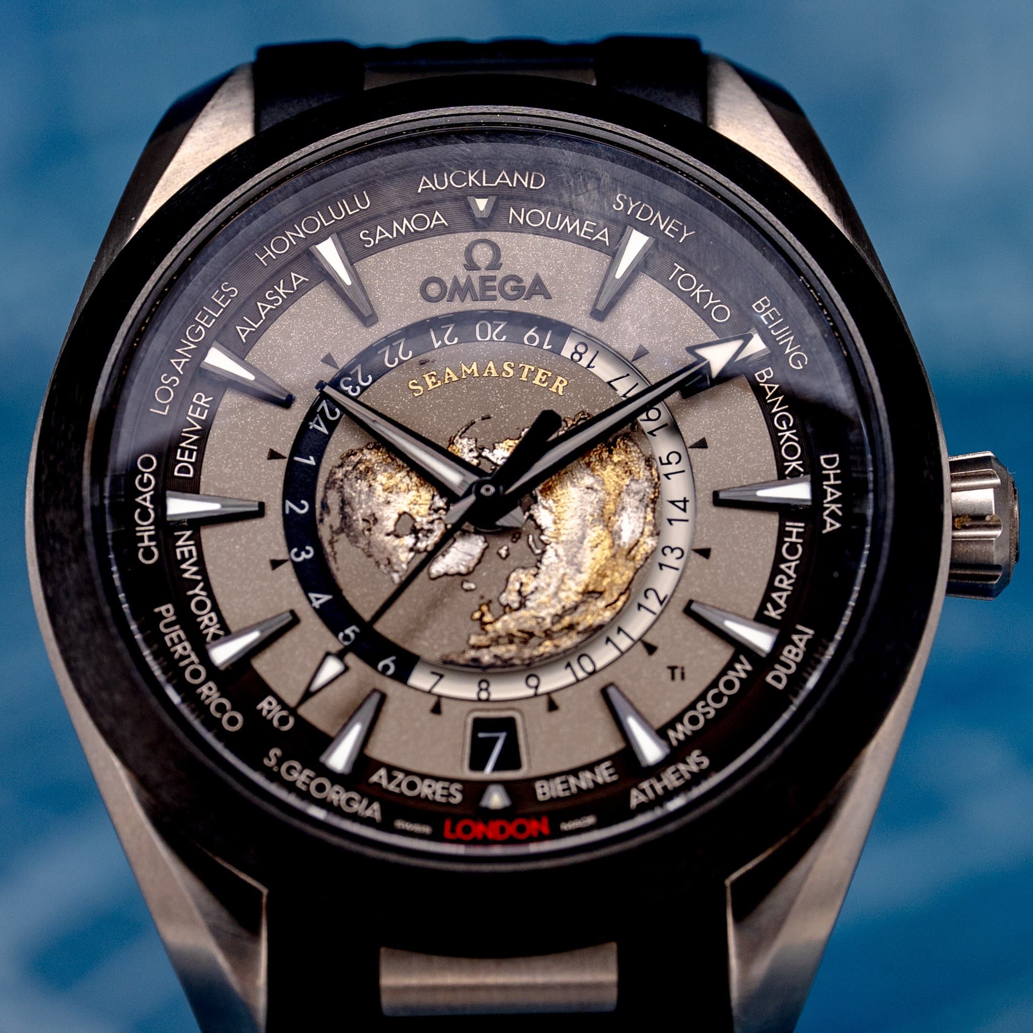 Omega Seamaster Aqua Terra 150M Worldtimer Titanium (Ref. 220.92.43.22.99.001) — photo 6