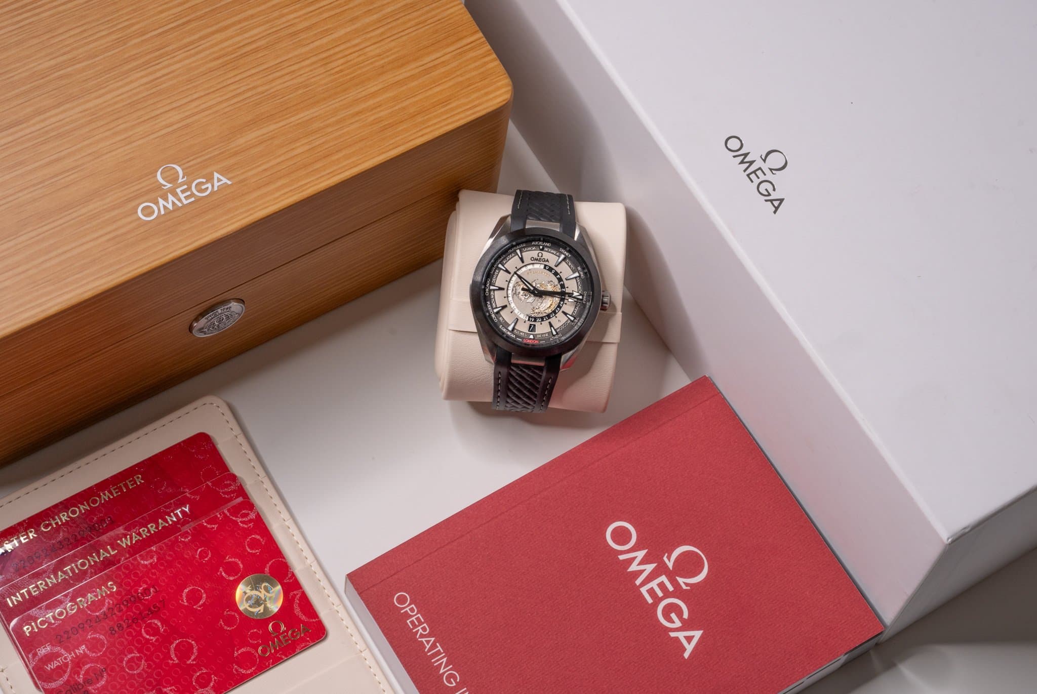 Omega Seamaster Aqua Terra 150M Worldtimer Titanium (Ref. 220.92.43.22.99.001) — photo 4