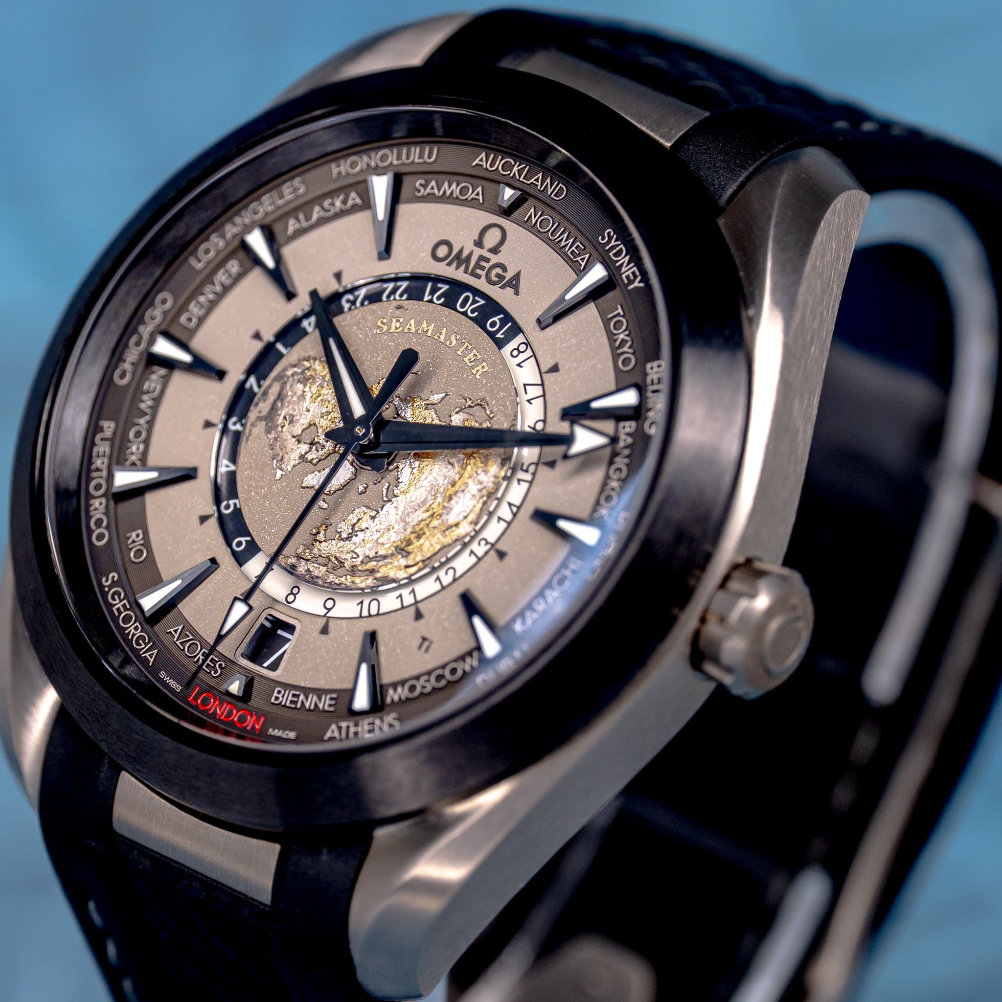 Omega Seamaster Aqua Terra 150M Worldtimer Titanium (Ref. 220.92.43.22.99.001) — photo 8