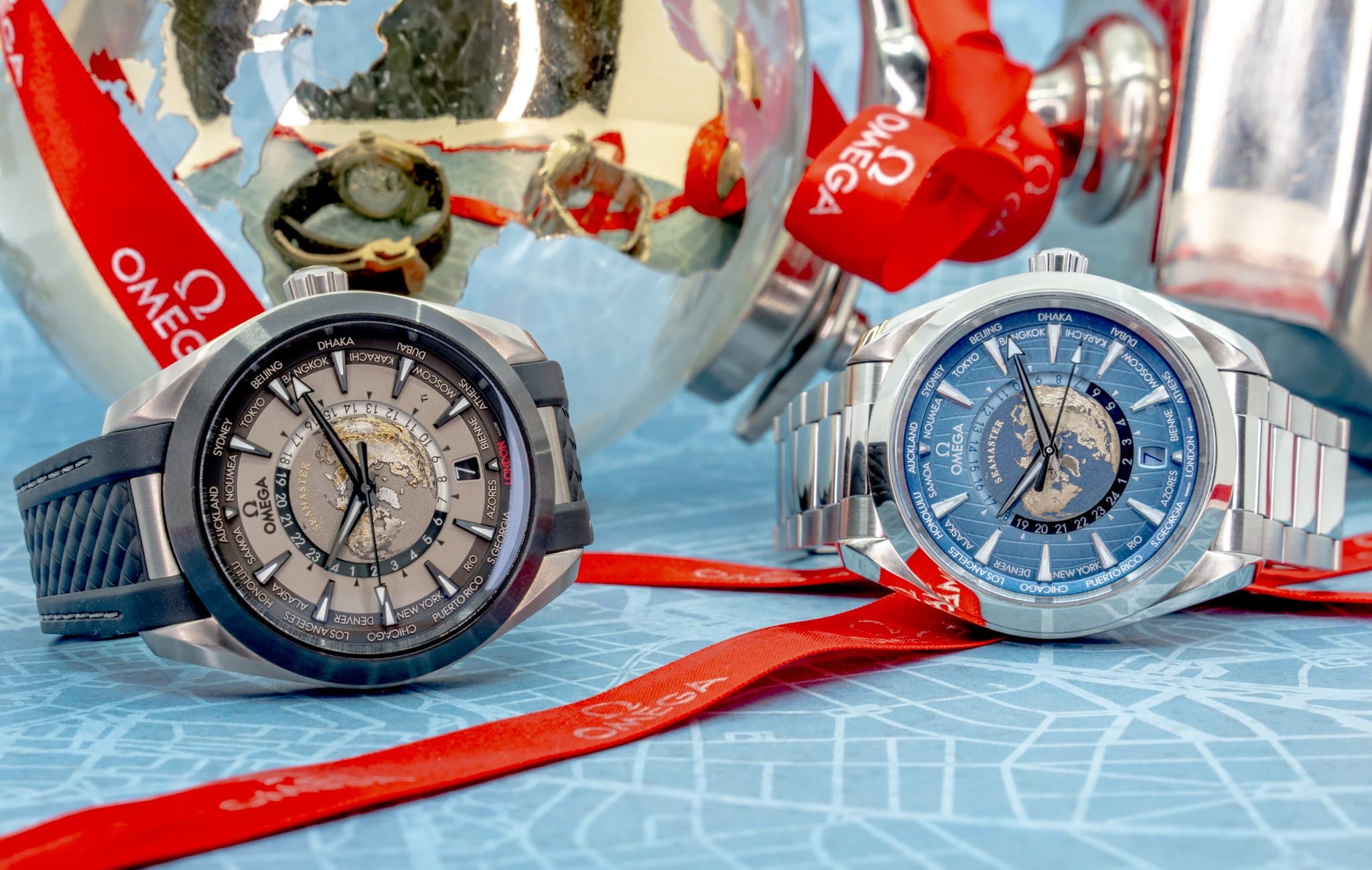 Omega Seamaster Aqua Terra 150M Worldtimer Titanium (Ref. 220.92.43.22.99.001) — photo 17