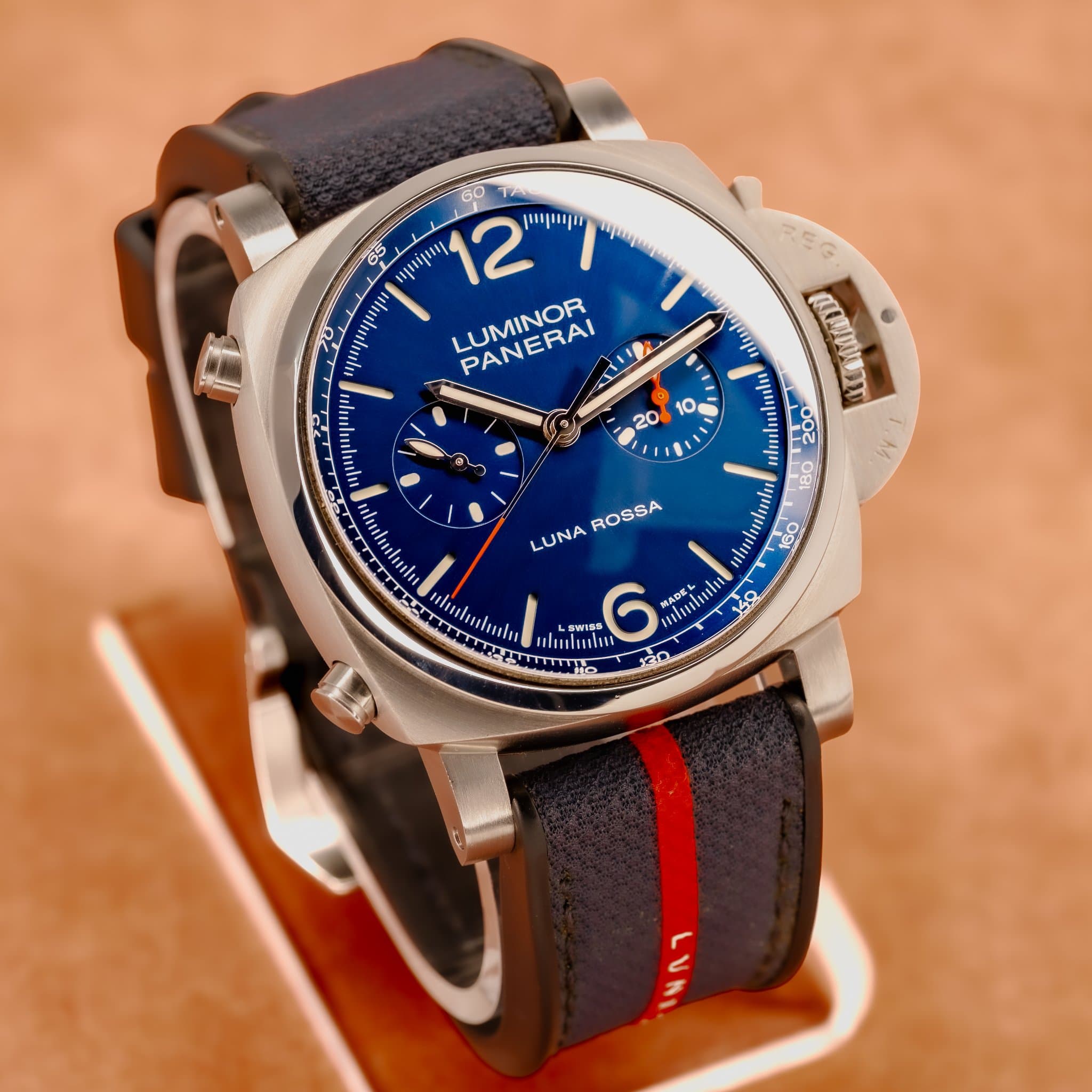 Panerai Luminor Luna Rossa Chrono (Ref. PAM 01303) — photo 7