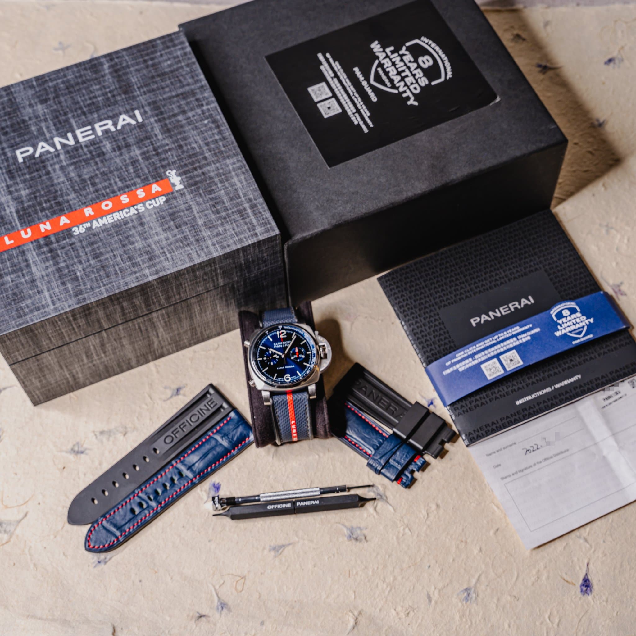 Panerai Luminor Luna Rossa Chrono (Ref. PAM 01303) — photo 4