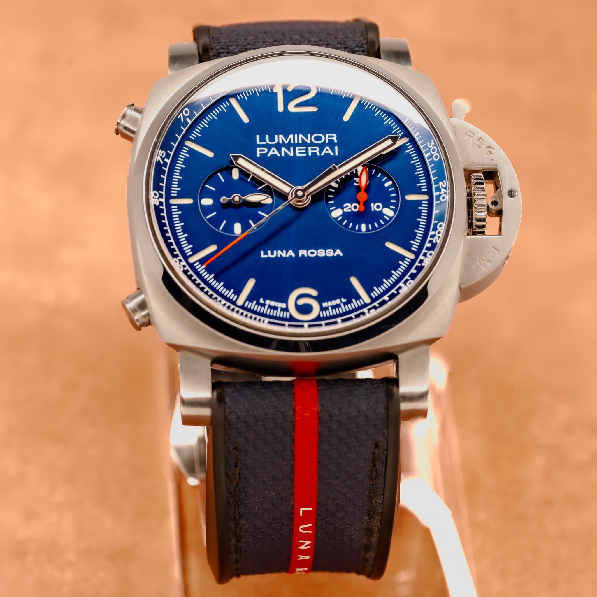 Panerai Luminor Luna Rossa Chrono (Ref. PAM 01303) — photo 8