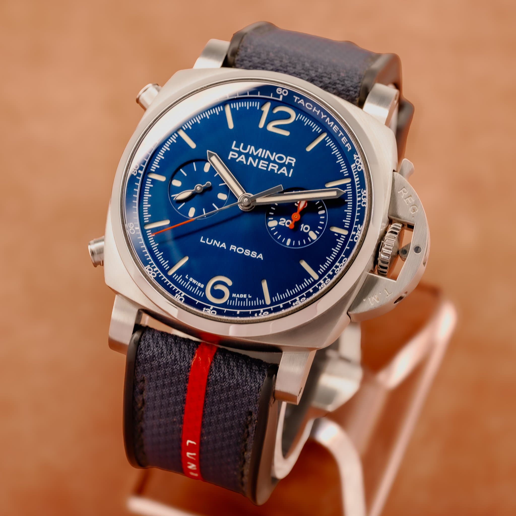 Panerai Luminor Luna Rossa Chrono (Ref. PAM 01303) — photo 6