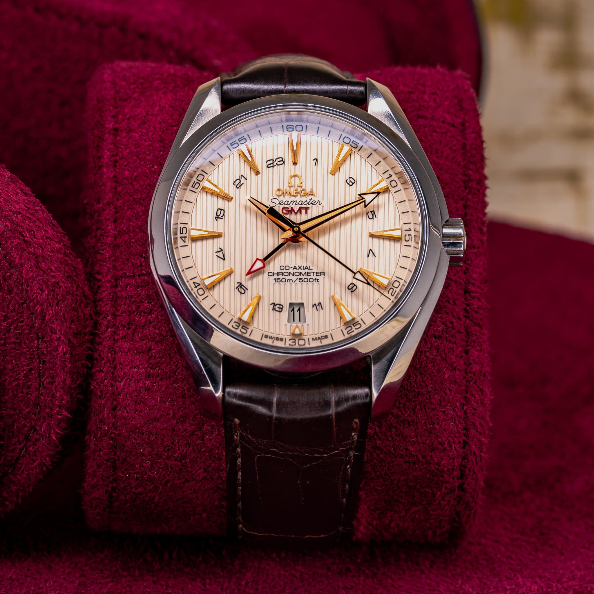 Omega Seamaster Aqua Terra 150M GMT (Ref. 231.13.43.22.02.004) — photo 11