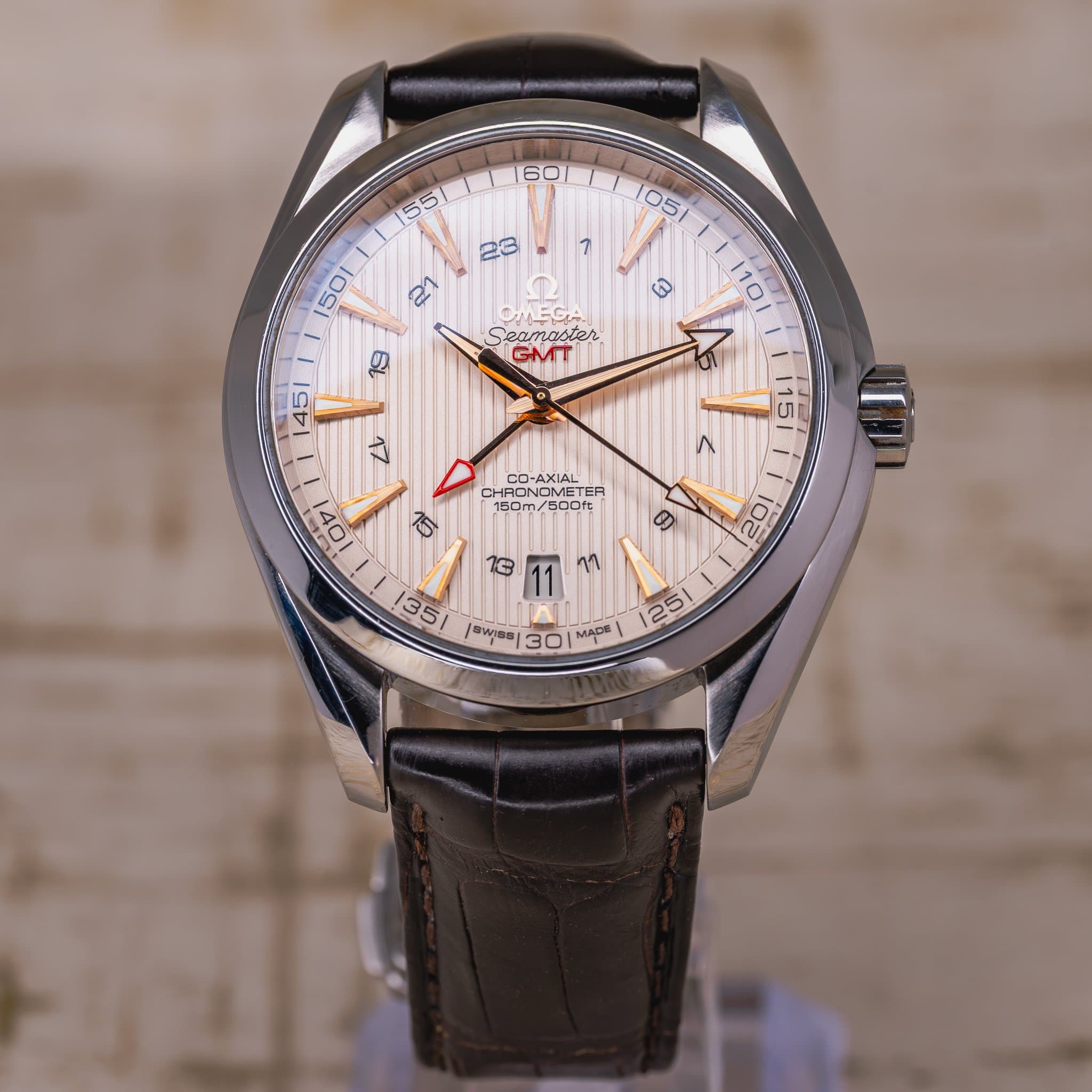 Omega Seamaster Aqua Terra 150M GMT (Ref. 231.13.43.22.02.004) — photo 8