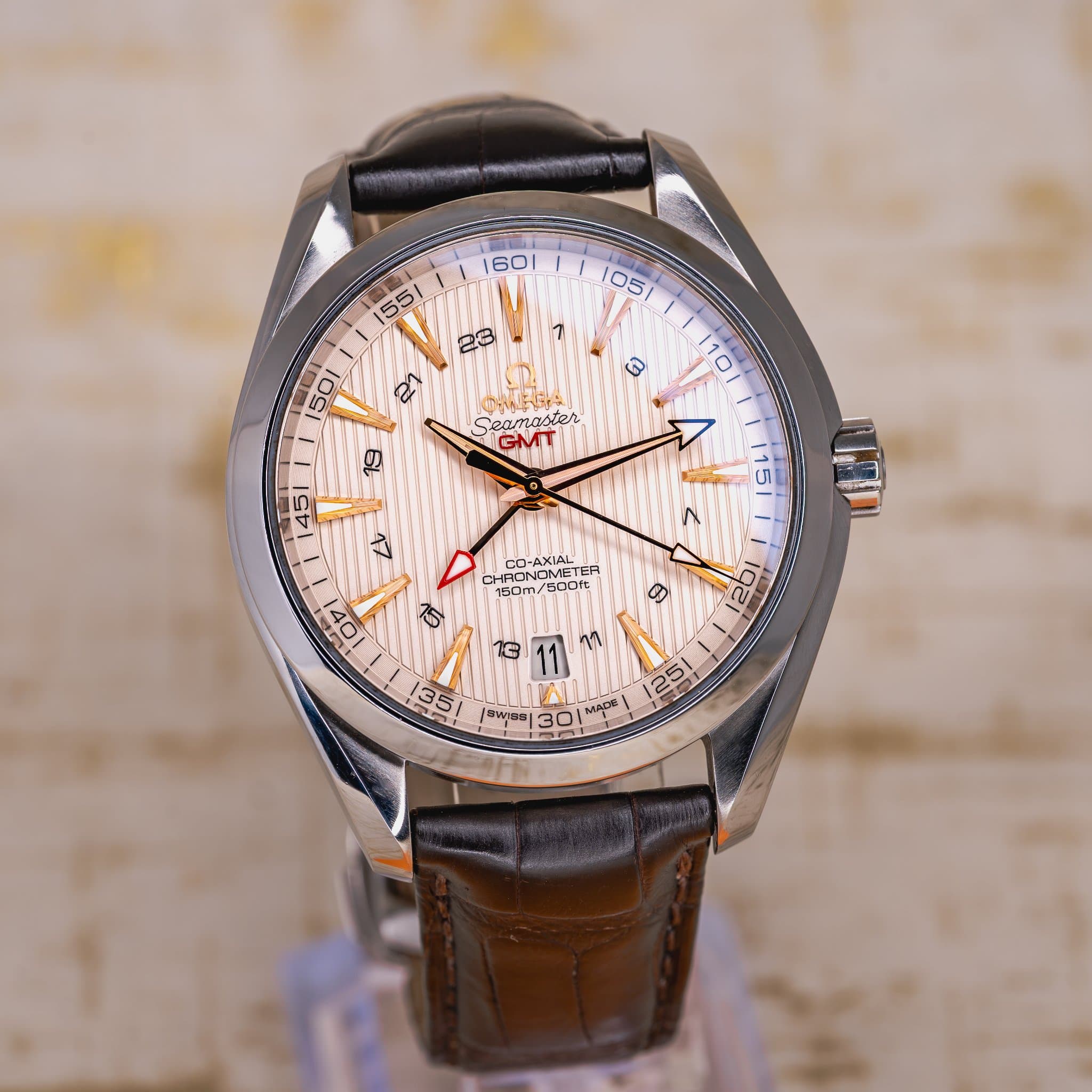 Omega Seamaster Aqua Terra 150M GMT (Ref. 231.13.43.22.02.004) — photo 7