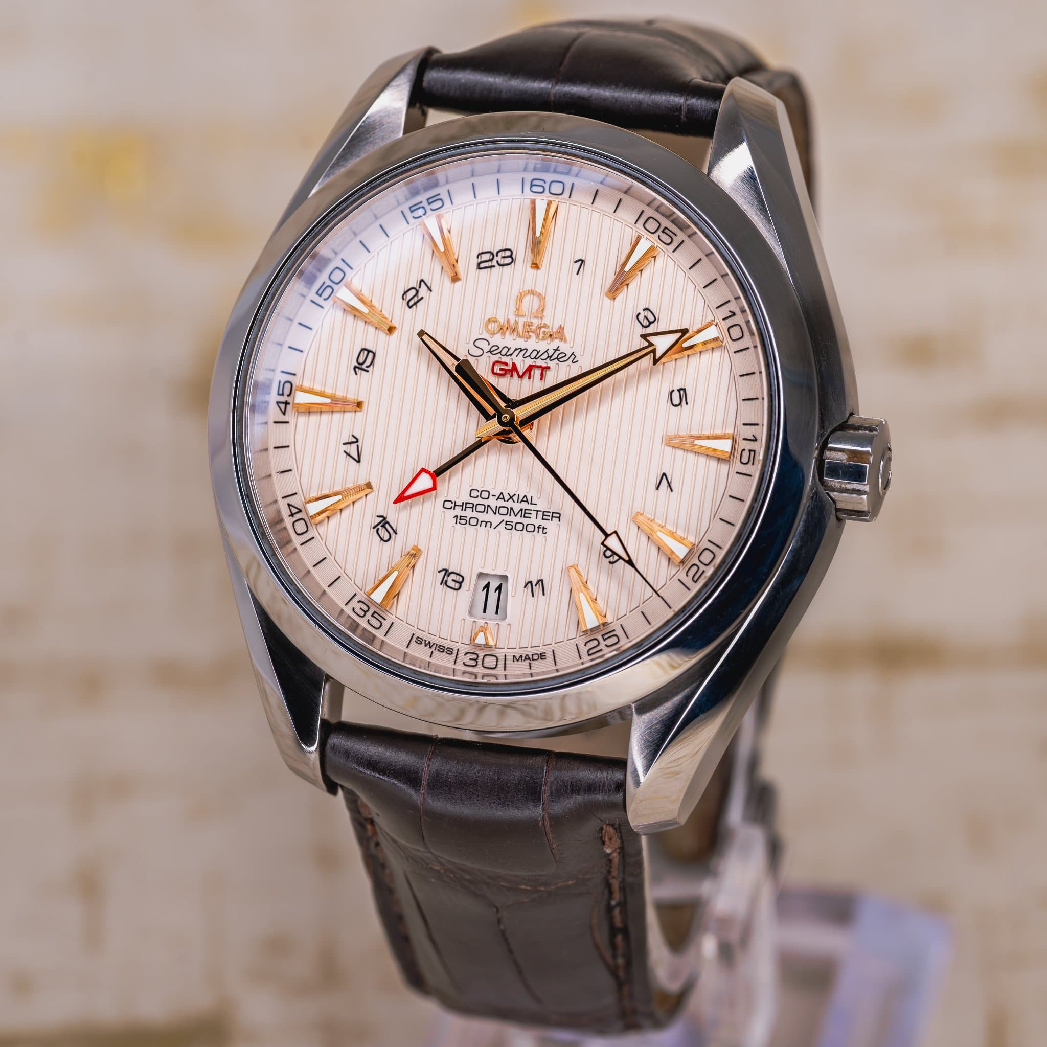 Omega Seamaster Aqua Terra 150M GMT (Ref. 231.13.43.22.02.004) — photo 6